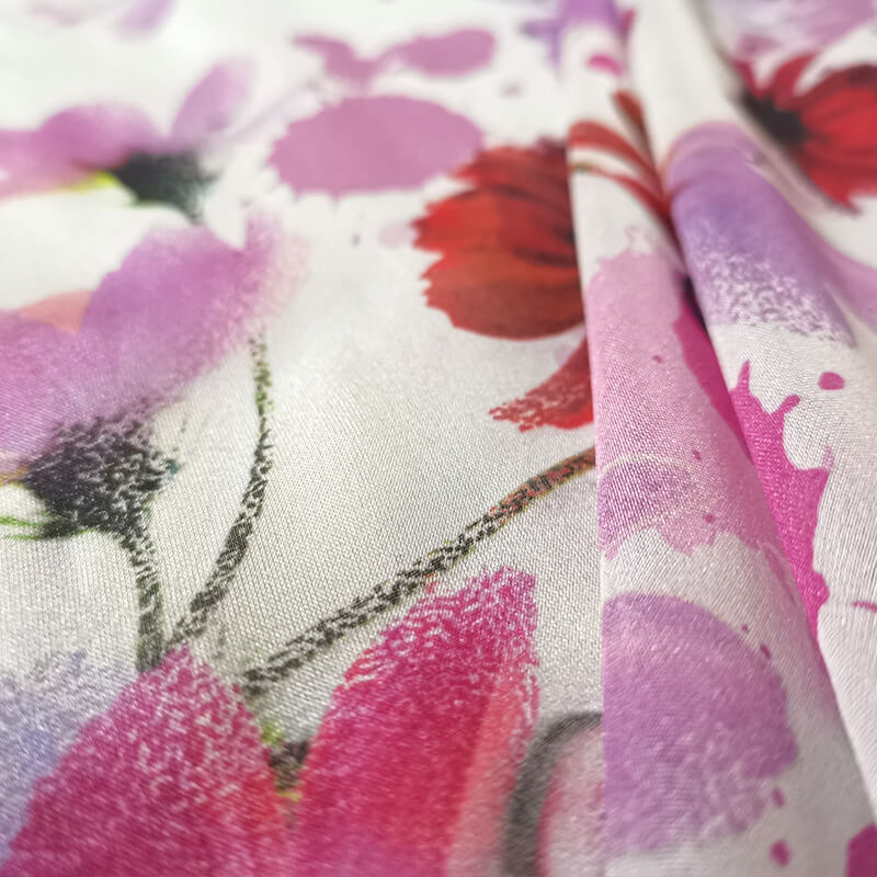 Scarf Mulberry Silk Woven Fabric for Scarf Wholesale Supplier 4